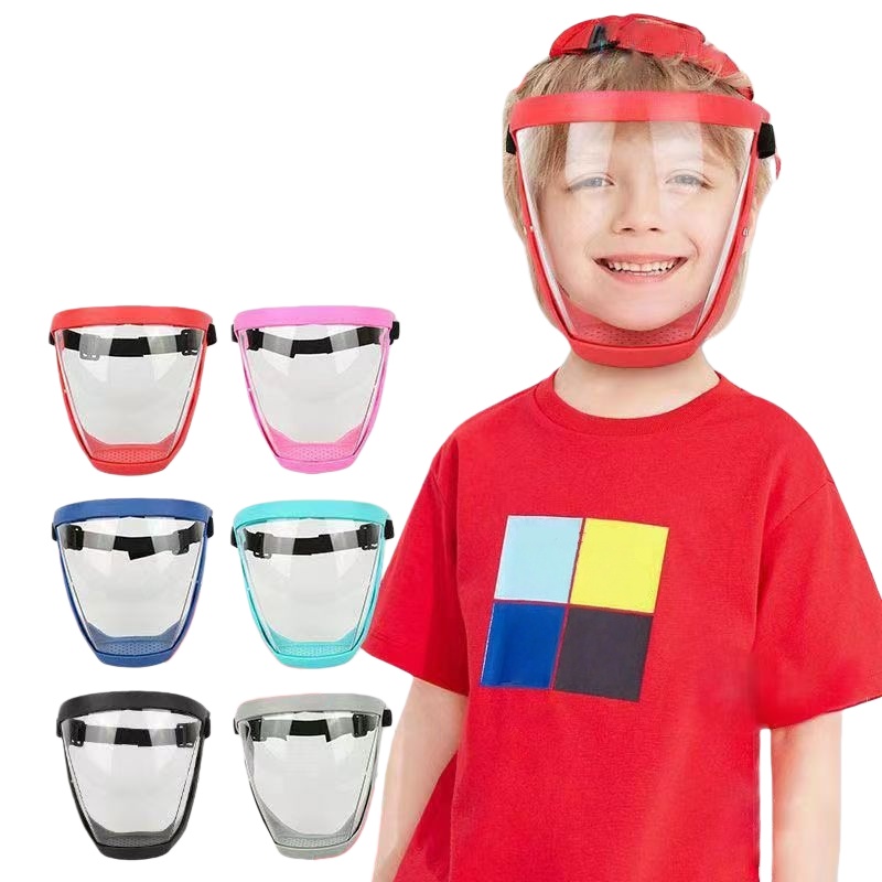 Kids Face Mask - Детская полнолицевая прозрачная маска против пыли