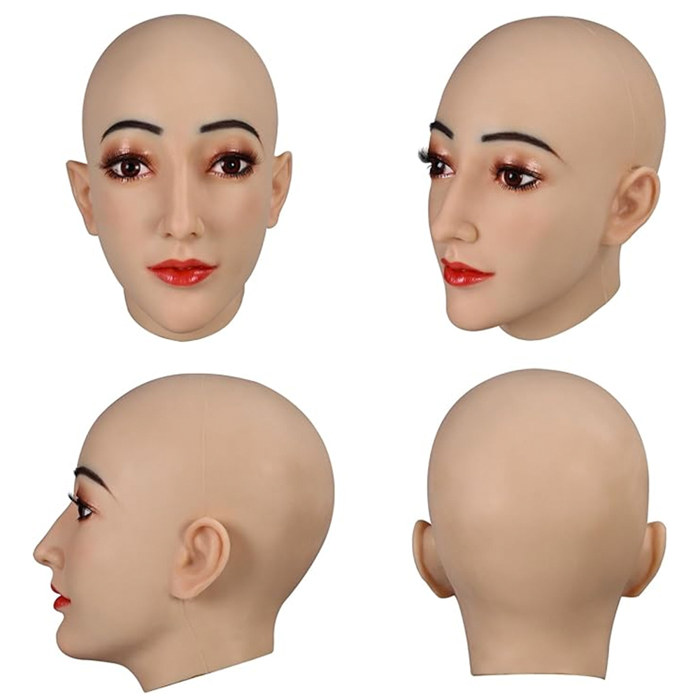 Kids Face Mask - Силиконовая женская маска головные уборы красивая