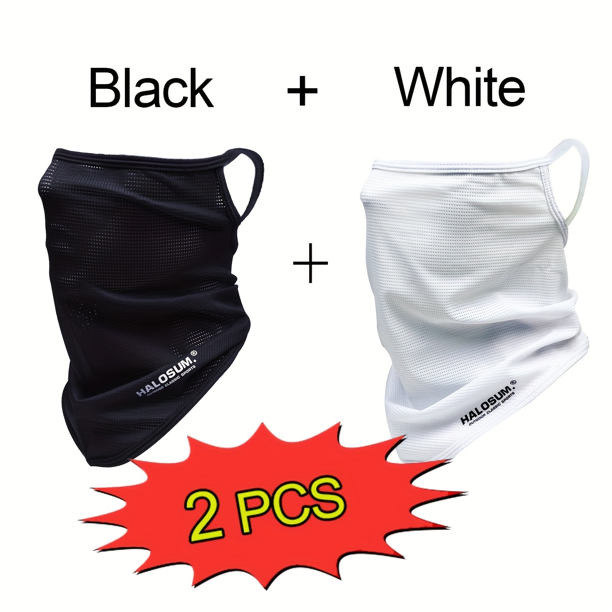 Sports Mask Breathable - 1/2 шт. маска для лица из
