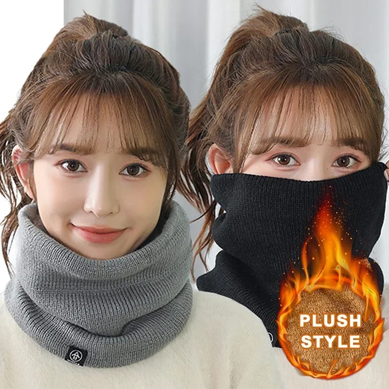 Neck Gaiter Face Cover - Универсальный термошарф-бандана для зимних видов спорта,
