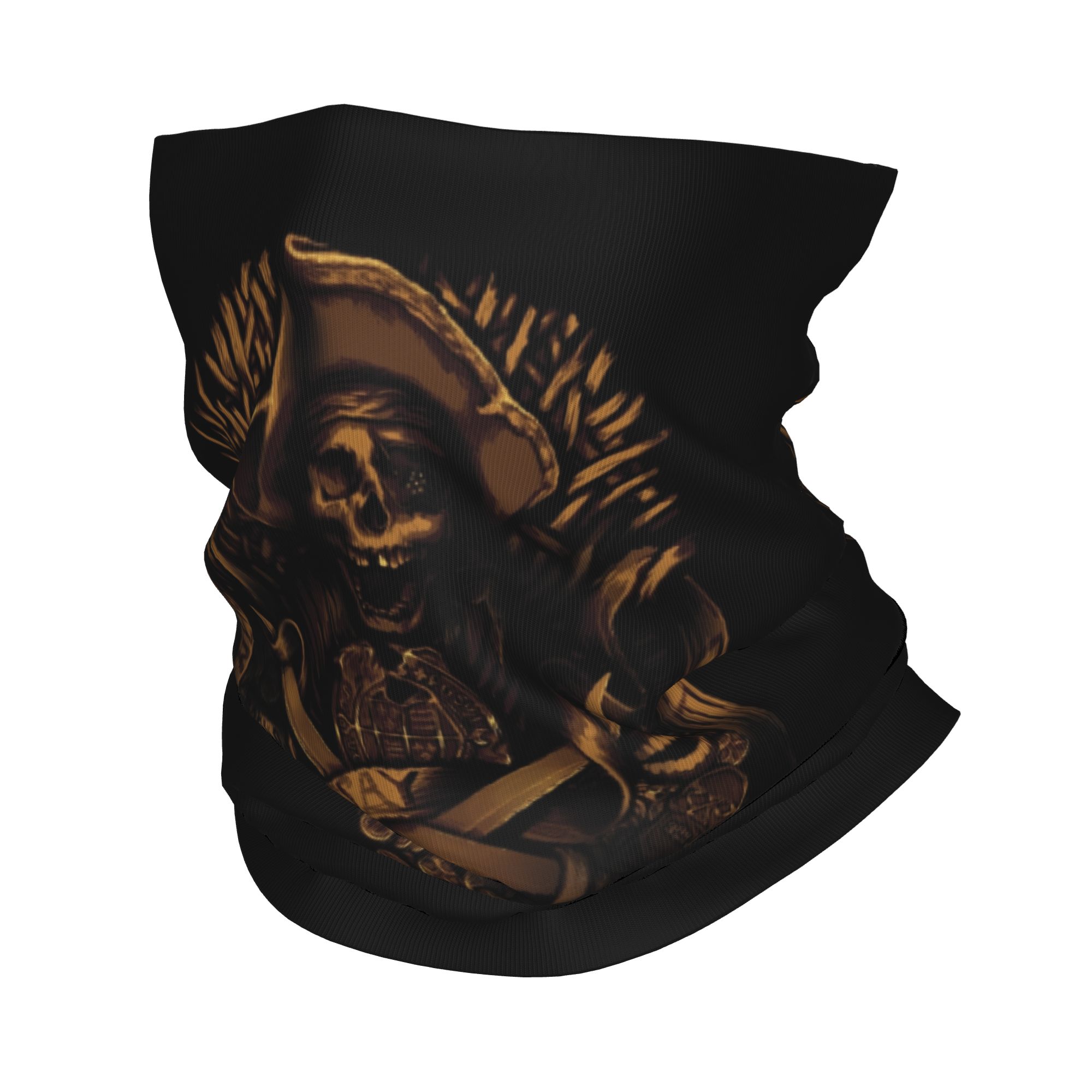 Neck Gaiter Face Cover - Многофункциональный шарф-труба/бандана с пиратским черепом и