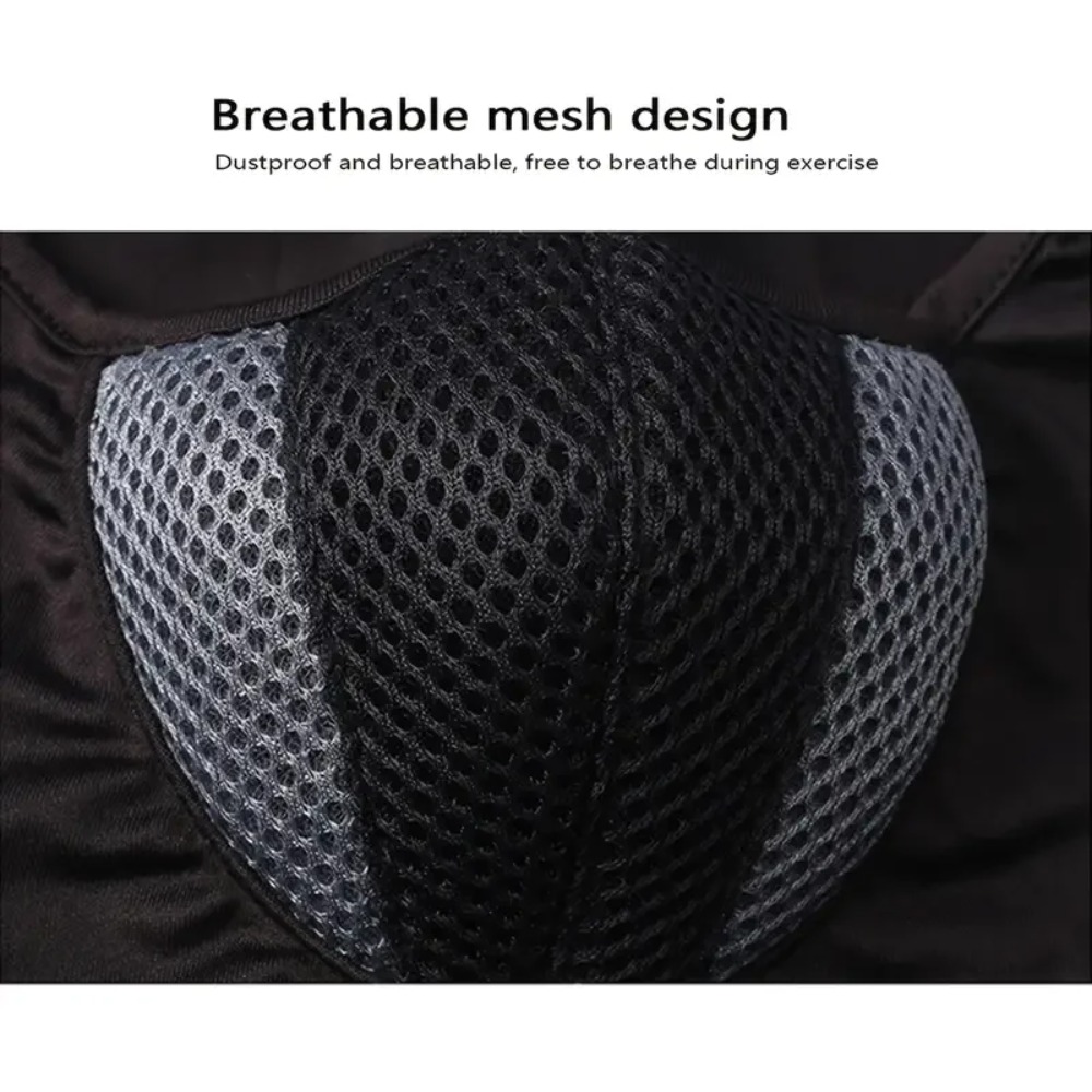 Полнолицевая маска для езды на – обзор и цена Sports Mask Breathable