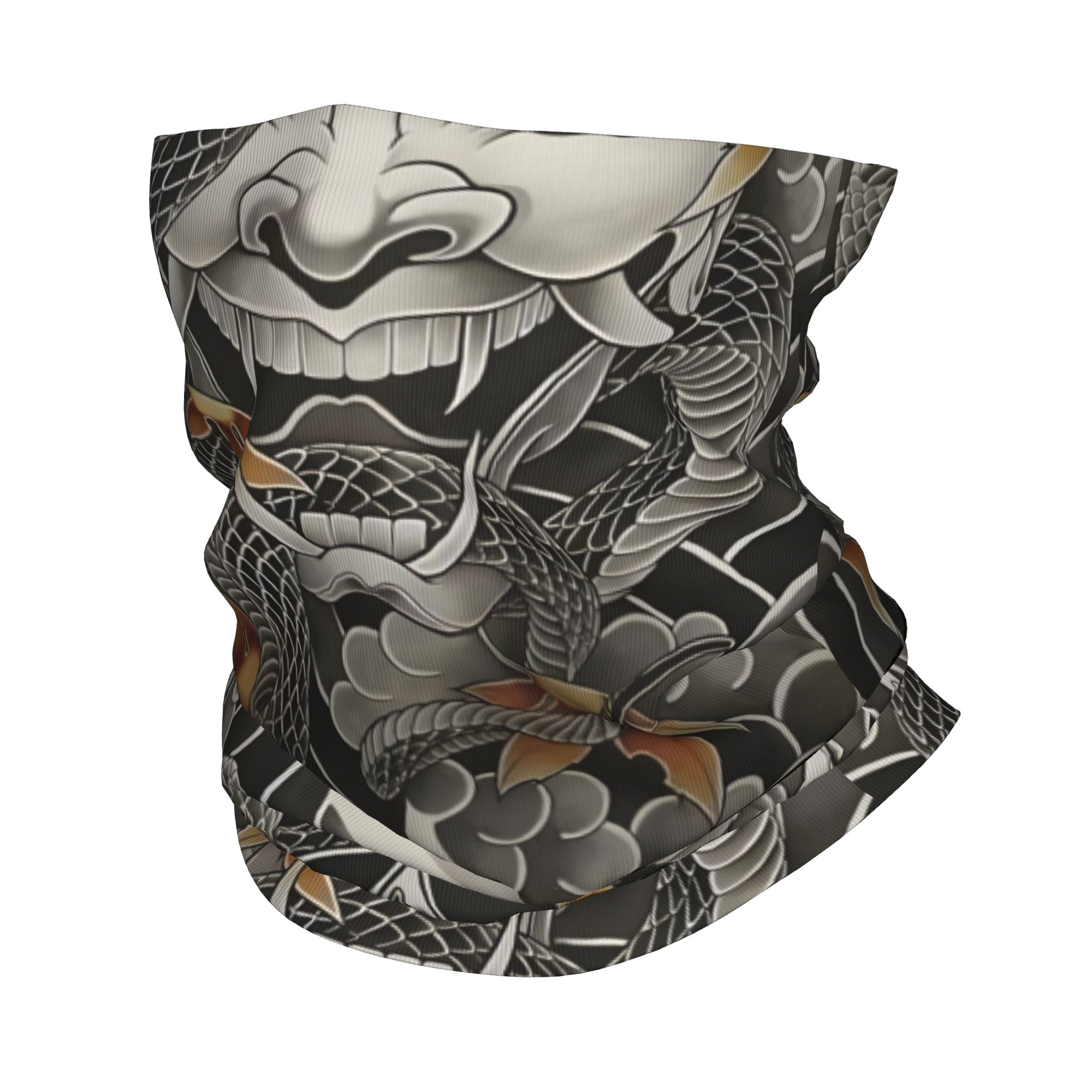 Бандана на заказ Samurai Oni D – обзор и цена Neck Gaiter Face Cover