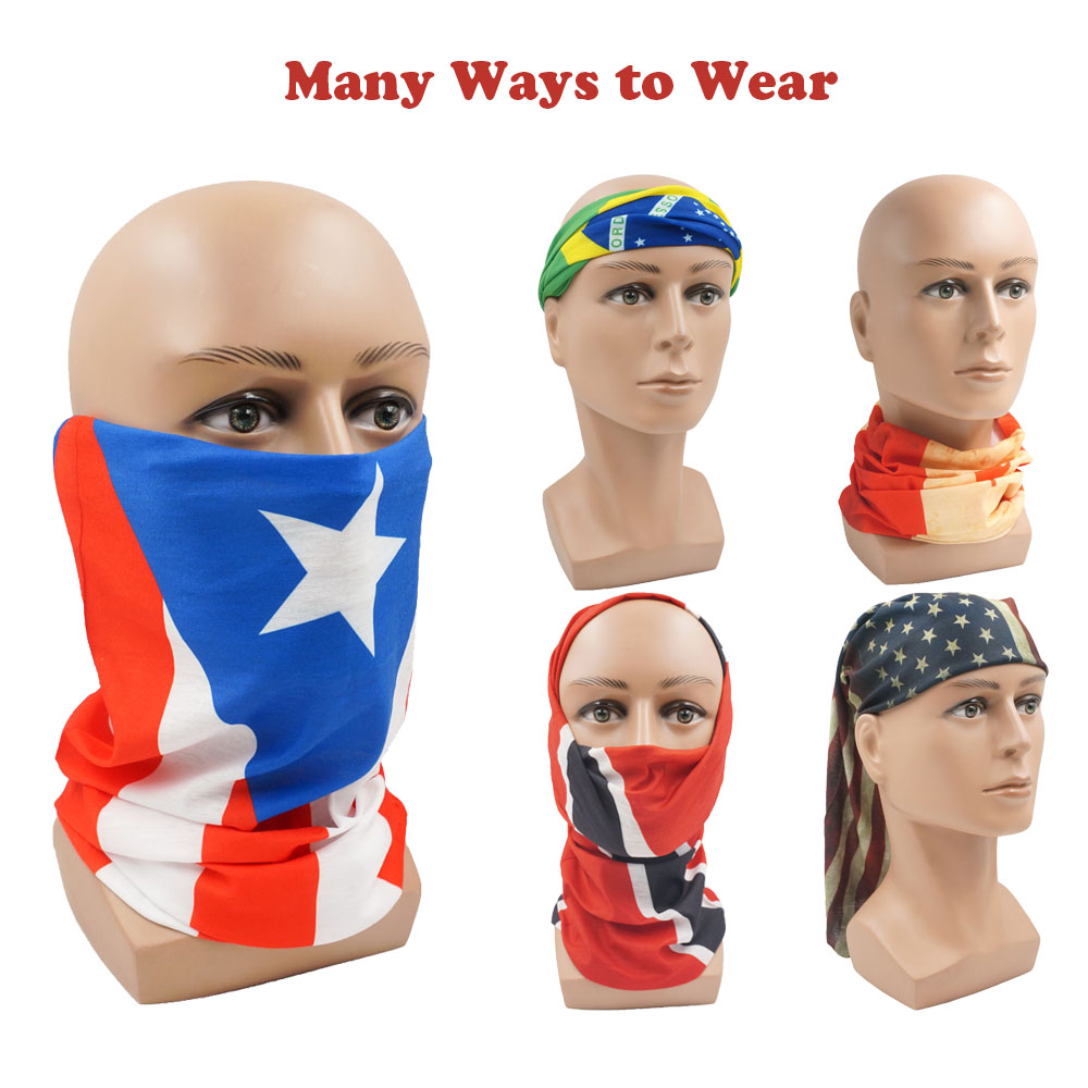 Бандана с принтом флага Алжира – обзор и цена Neck Gaiter Face Cover