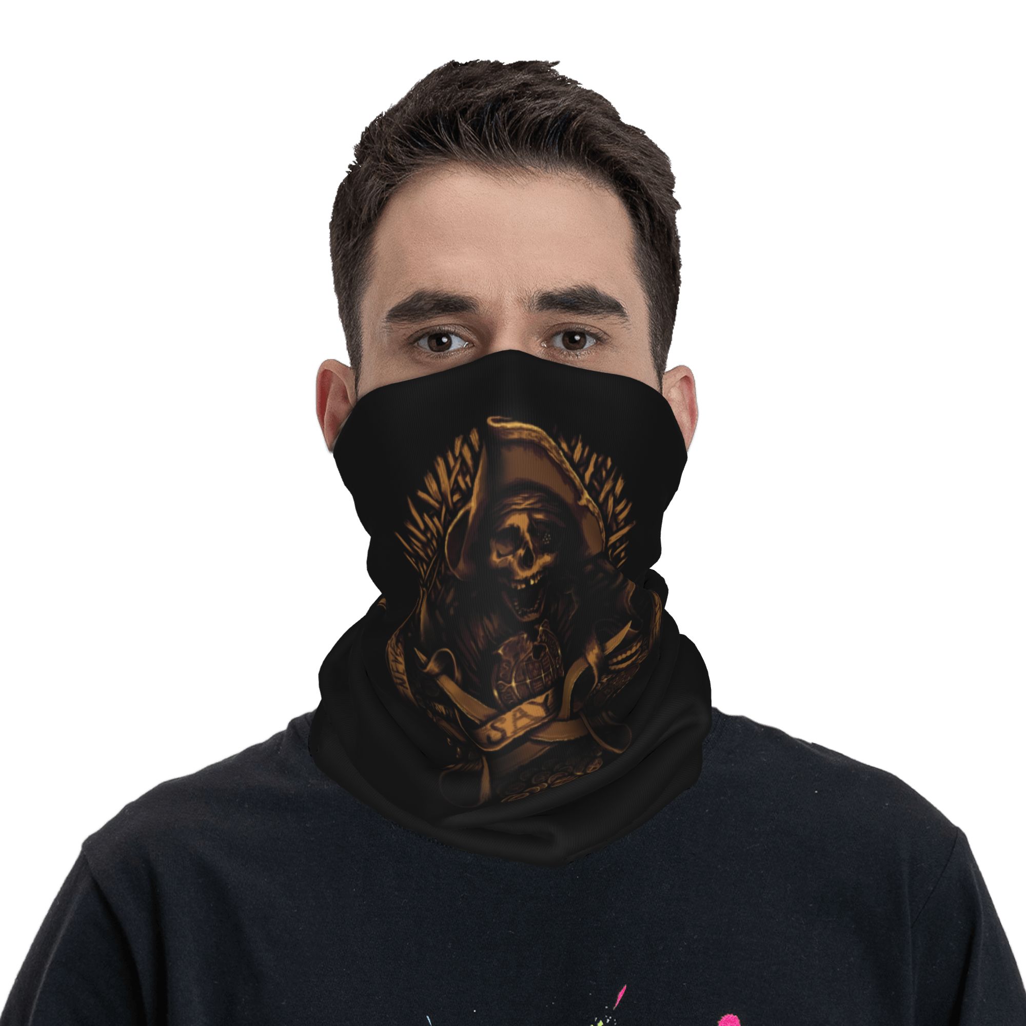 Многофункциональный шарф-труба – обзор и цена Neck Gaiter Face Cover